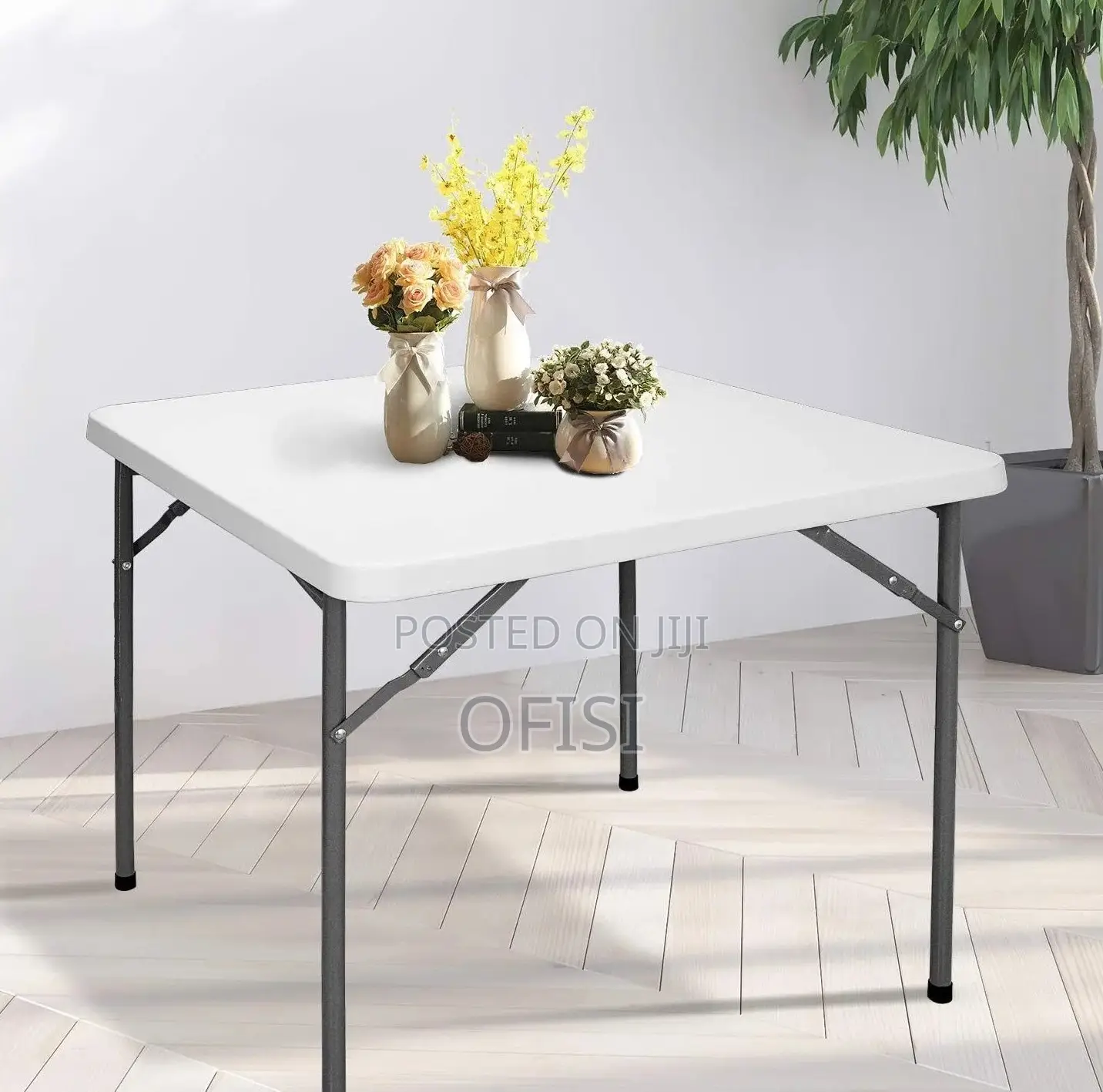 Foldable Table; Plastic Foldable Office Dining Table