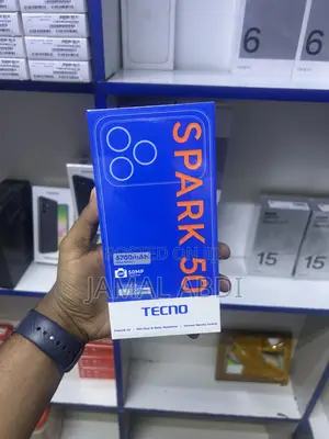 New Tecno Spark 50 128 GB Black