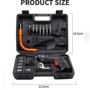 *New Arrival! 47pc Rechargeable Drill Screw Driver Tool Box Set