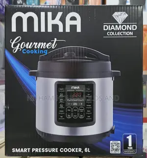 Mika 6l Smart Electric Pressure Cooker 1000w (Mpc1106) – Stainless