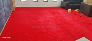 Usa 8mm Red Office Carpet
