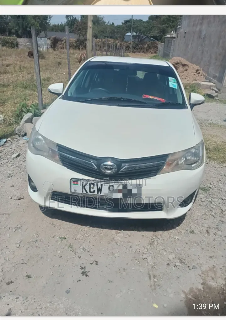 Toyota Axio 2012 White