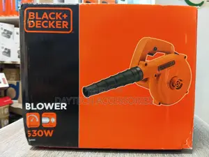 Black Decker 530w Electric Dust Blower- Red Black