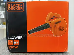 Black and Decker 530w Electric Blower- Black Red
