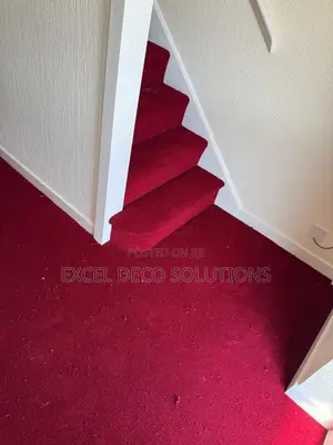 Red Wall to Wall Carpet 6mm | Home Office Flooring