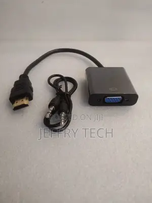 Hdmi to Vga Adapter With Audio Ra-81-D Video Graphics Adapter Cable Co