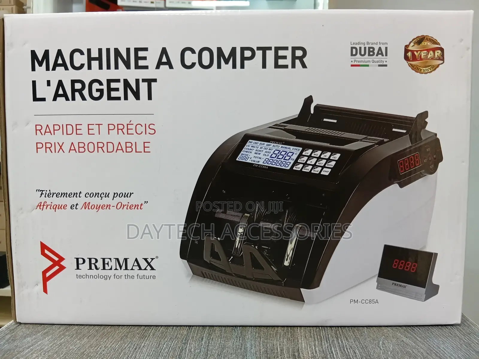 This Is a Premax Pm-Cc85a Automatic Bill Counter