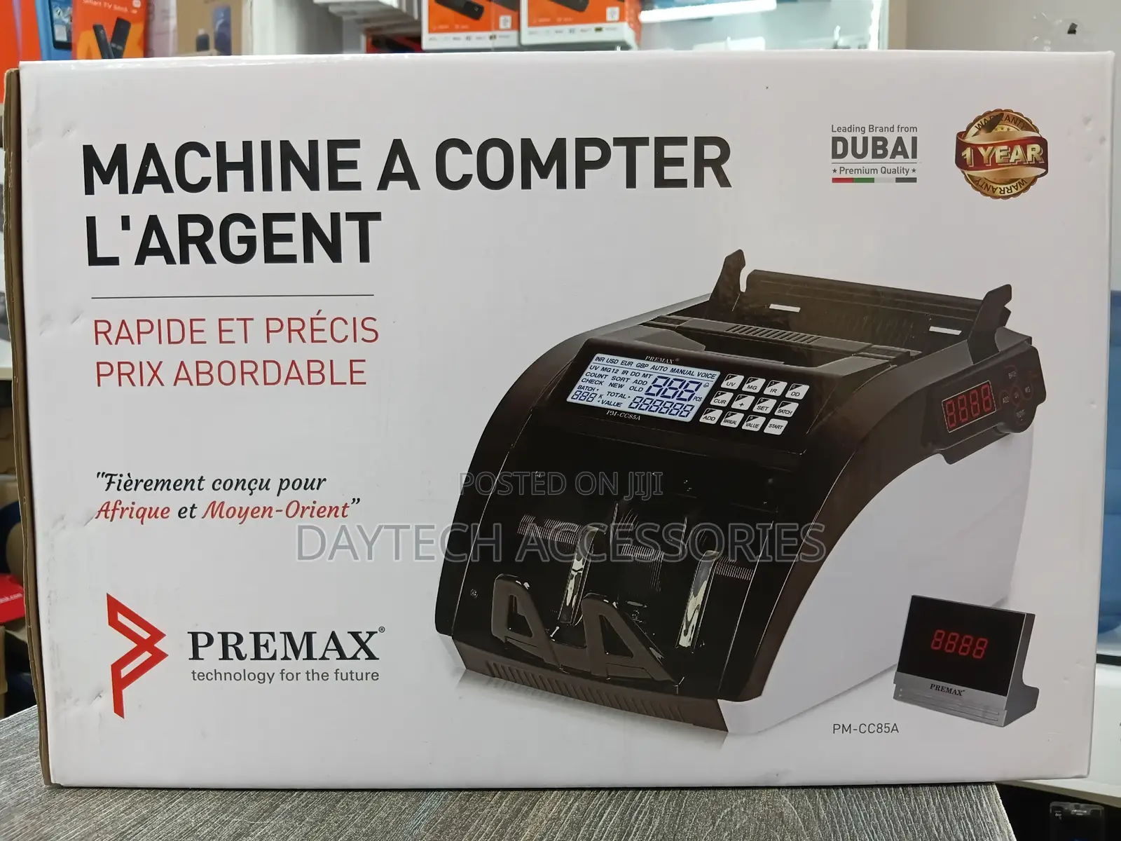 This Is a Premax Pm-Cc85a Automatic Bill Counter