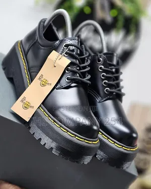 Quality Casual Leather Double Sole Low Cut Doctor Martins Shoes