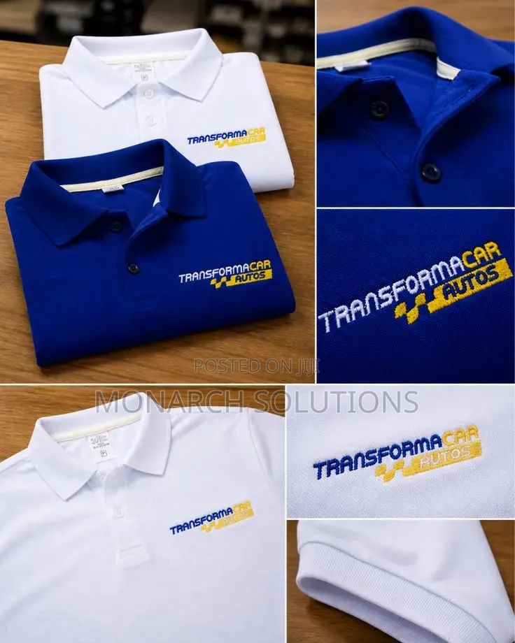 Bulk All Plain Polo Tshirts and Logo