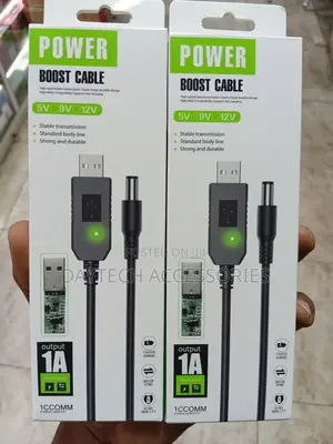 This Is a Usb to Dc Power Boost Cable.