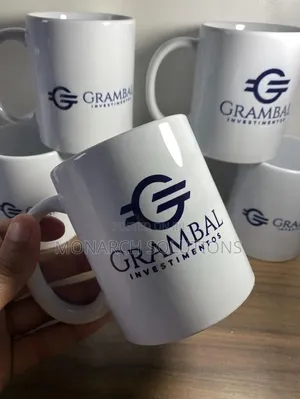 White Mug Sublimation Print