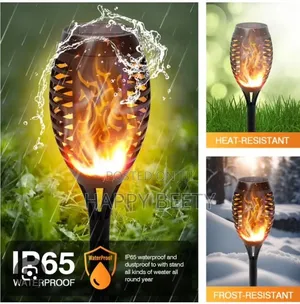Solar Flickering Garden Light