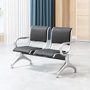 Contemporary Two-Seater Link Reception Bench