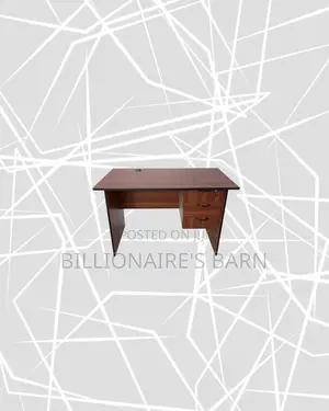 Compact 1m Wooden Desk for Focused Home Office Work
