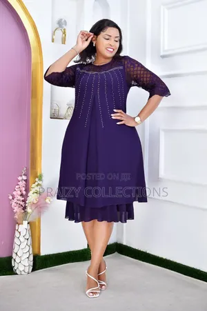Crissy Moran Premium Chiffon Dress – Elegant Timeless