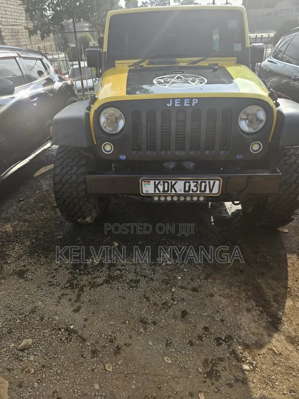 Jeep Wrangler 2014 Yellow