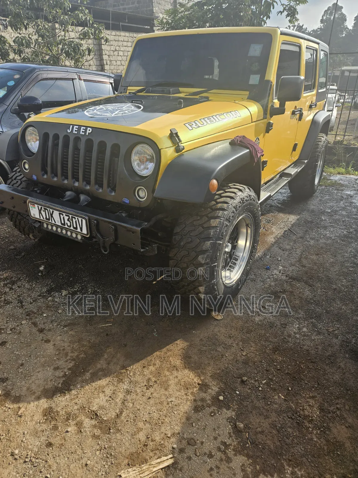 Jeep Wrangler 2014 Yellow