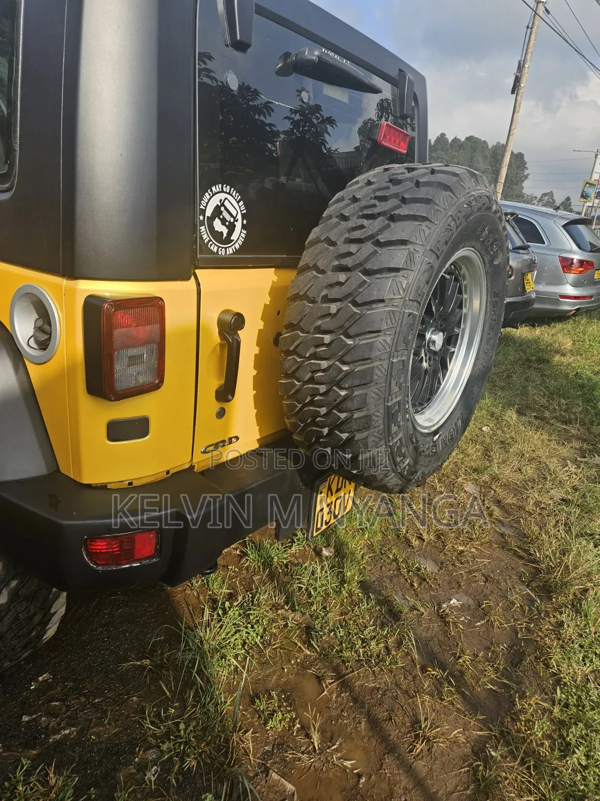 Jeep Wrangler 2014 Yellow