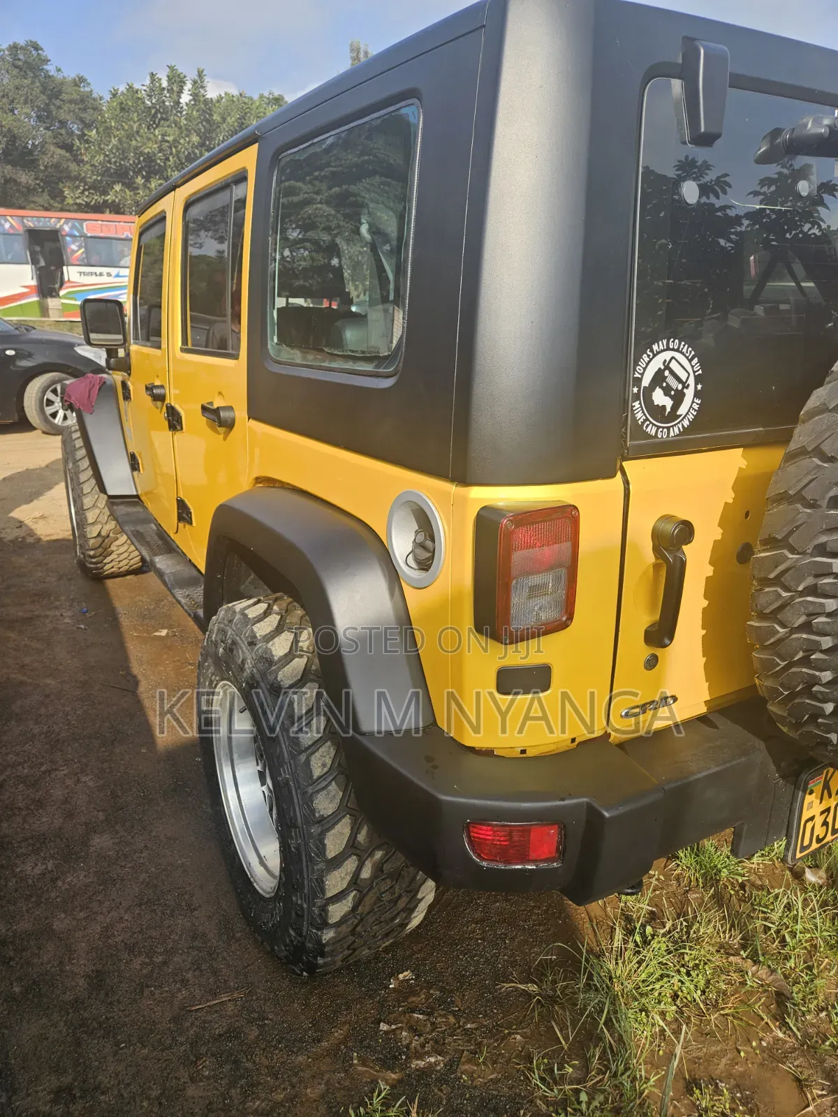 Jeep Wrangler 2014 Yellow