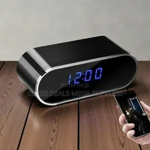 Ios Support Wifi Alarm Table Clock Hidden Spy Camera