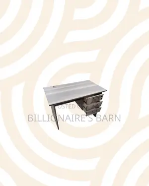 Compact 1.2m Wooden Desk With Drawers for Daily Study and Writing
