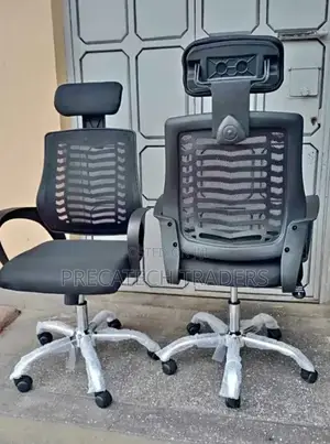Modern Office Chair With Headrest – Durable Stylish