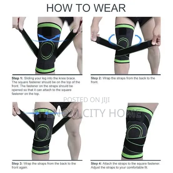 Single Knee Support Compression Sleeve