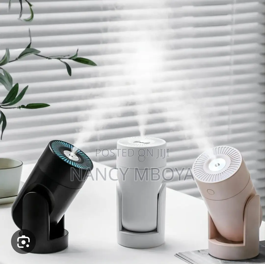 7 Lights Adjustable Angle 220ml Shaking Head Humidifier