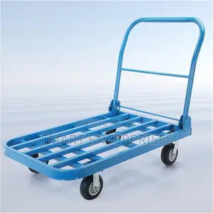 Heavy-duty Flatbed Cart - Versatile Garden Dolly For Easy Transport