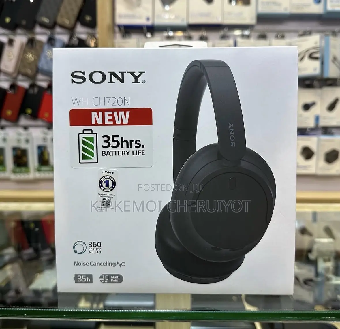 Sony Wh-Ch720n Noise Canceling Wireless Bluetooth Headphones