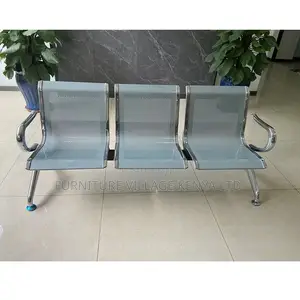 Modern Reception Metal Bench