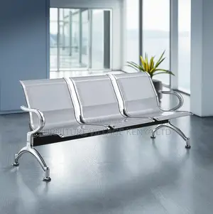 Modern Reception Metal Bench