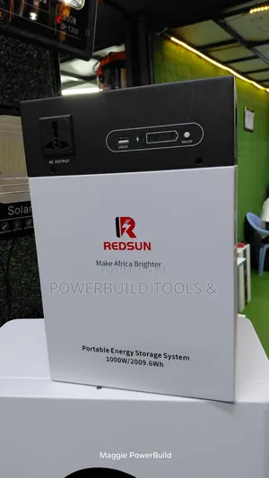 Redsun Portable Energy Storage System Rated Capacity of 1000w / 2kwh