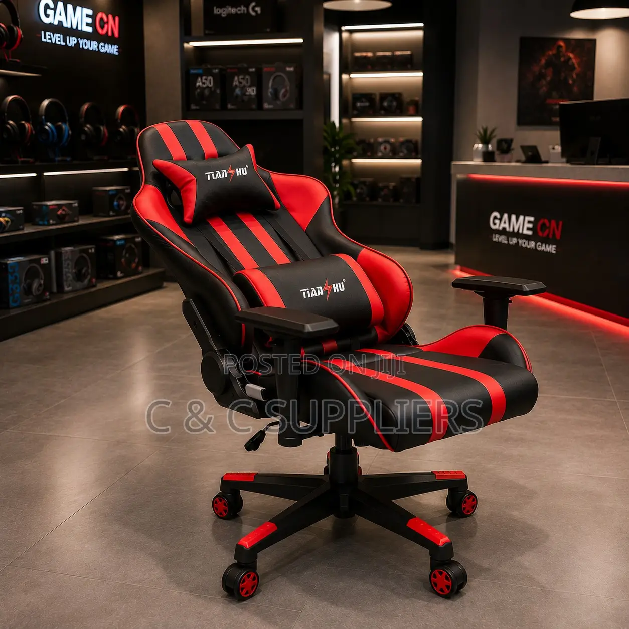 Leather Imported Gaming Seat