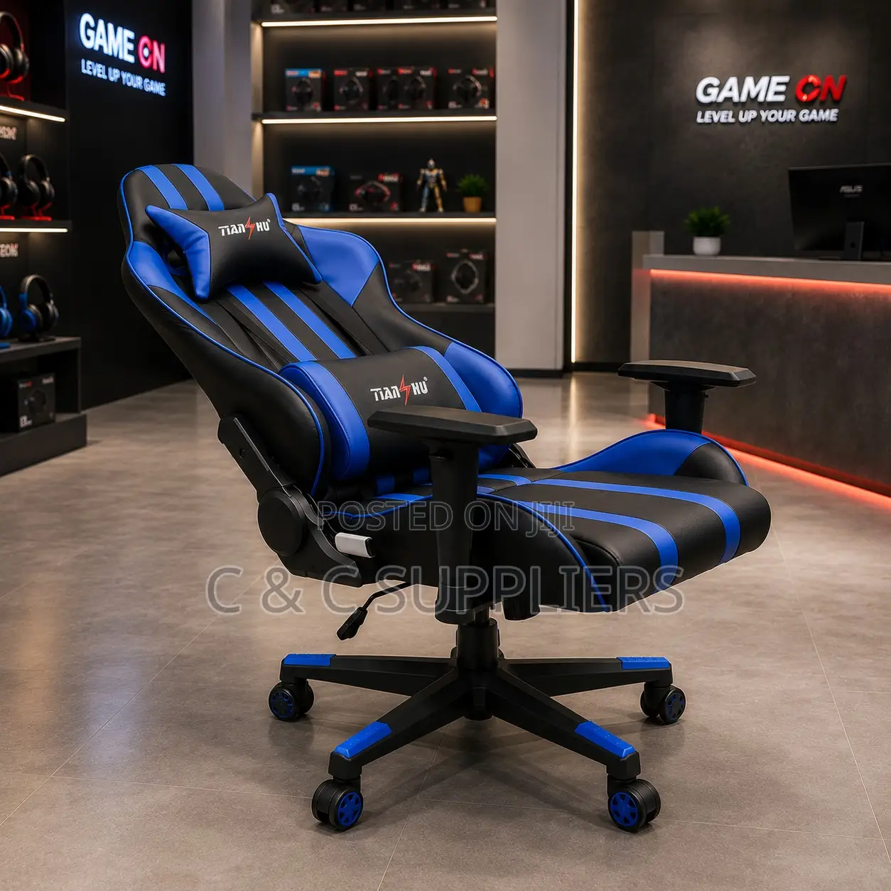 Leather Imported Gaming Seat