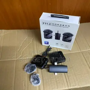 F11 Wireless Microphone System – Rechargeable Noise Reduction Mic For