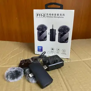 F11 Professional Wireless Microphone – Clear Audio Recording for Conte