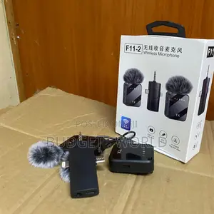 F11 Wireless Recording Microphone – Portable Rechargeable Mic for Vlog