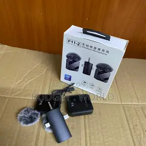F11 Digital Wireless Microphone – Compact Clip Mic With Noise Reductio
