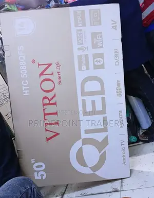 Vitron 50" Qled Smart Tv – Brilliant Colors, Smarter Entertainment
