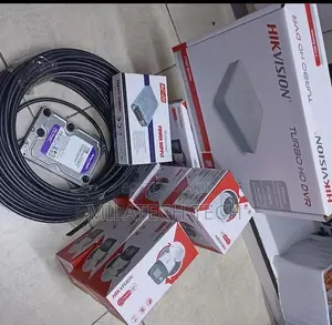 Hikvision 8 Camera Complete Security System – Smart Hybrid Dvr Package