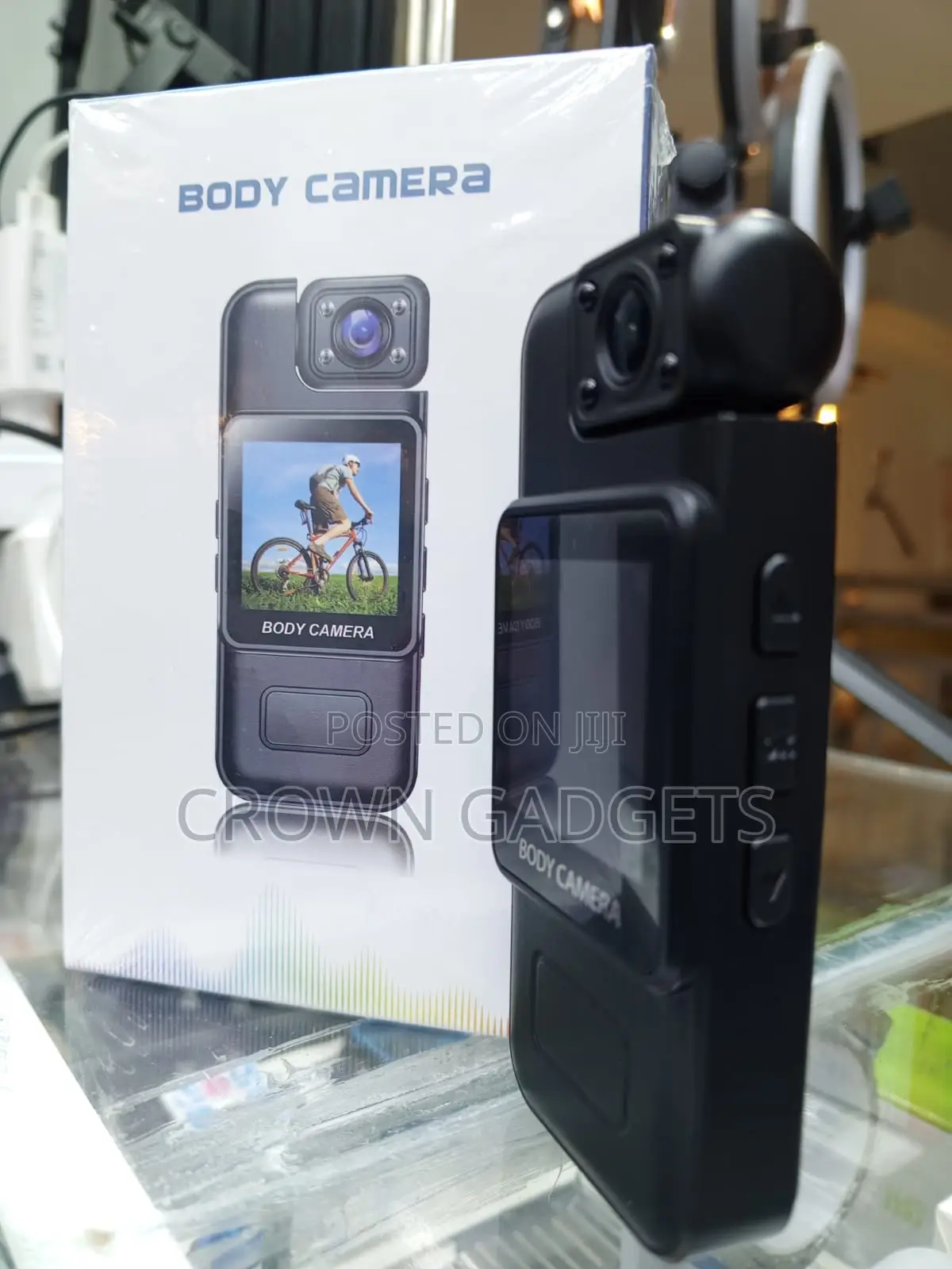 Portable Body Camera With LCD Screen Motion Detection
