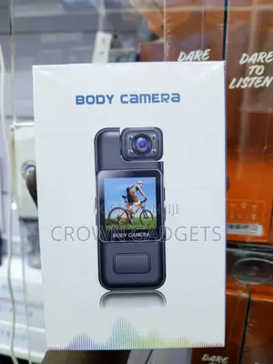 Portable Body Camera With LCD Screen Motion Detection