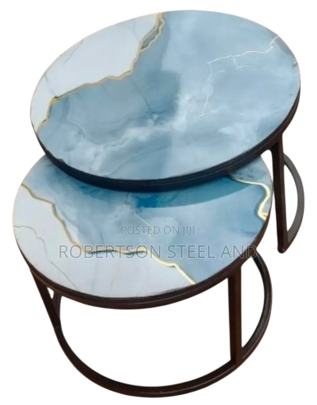 Triple Round Nest Table
