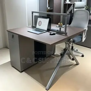 2-People Modern Design Office Staff Desk