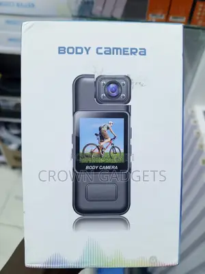 Portable Body Camera With 180° Lens for Outdoor Recording