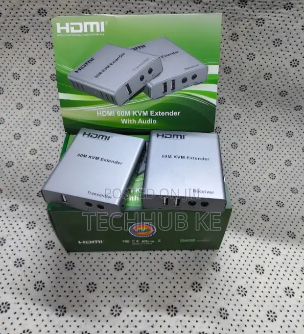 Hdmi Usb KVM Extender 60m for Keyboard, Mouse Monitor