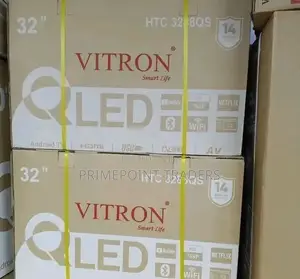 Vitron 32-Inch Smart Qled Android Tv,Upgrade Your Home