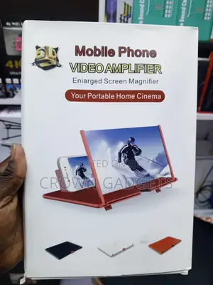 Foldable Mobile Screen Magnifier for Movies and Gaming